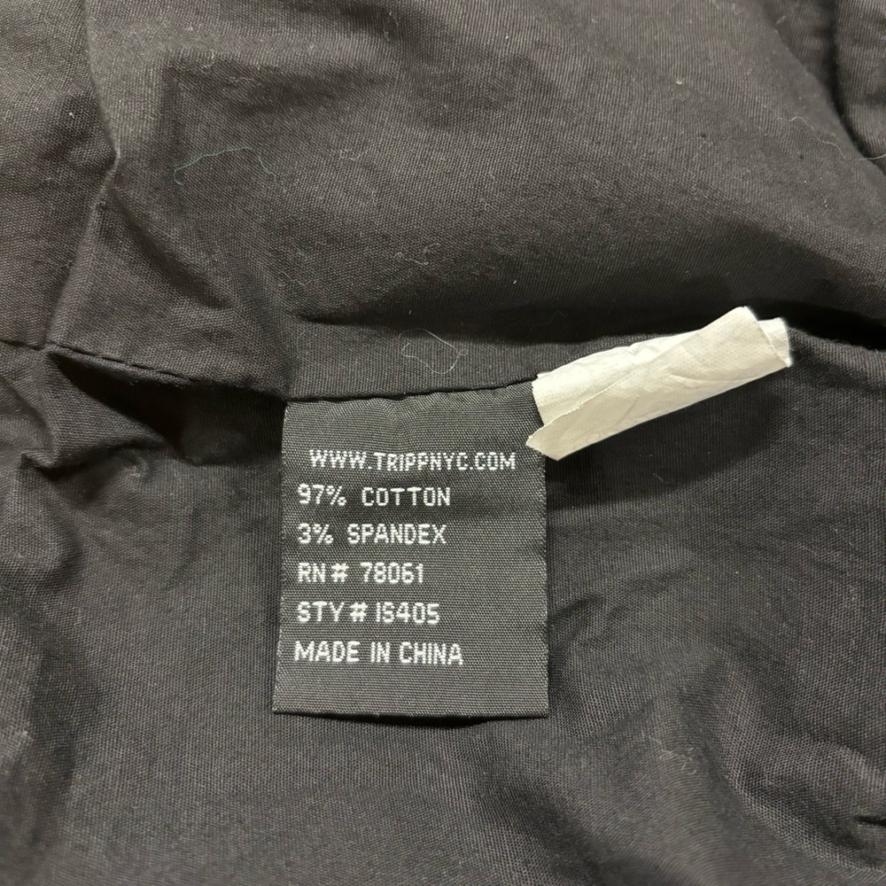 Tripp NYC Black Cotton Monster Patch Utility Jacket - Picture 11 of 16